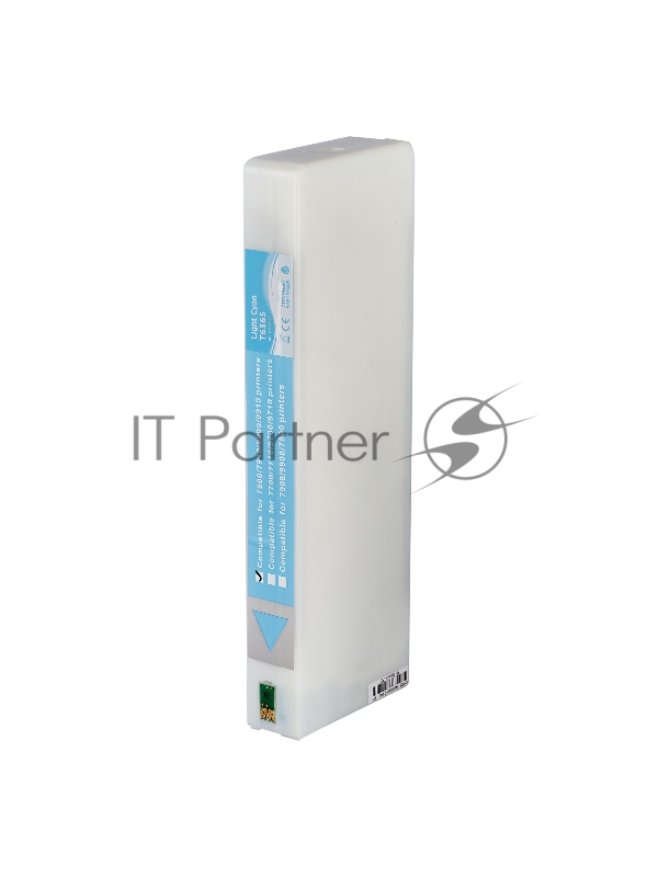 Струйный картридж Sakura C13T636500 (T6365 Light Cyan) для Epson, светло-голубой, 700 мл.