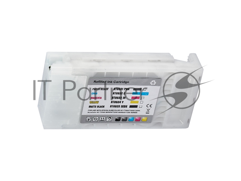 Струйный картридж Sakura C13T693200 (T6932 Cyan) для Epson, голубой, 350 мл.