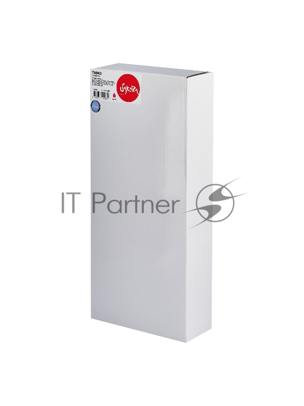 Струйный картридж Sakura C13T694300 (T6943 Magenta) для Epson, пурпурный, 675 мл.