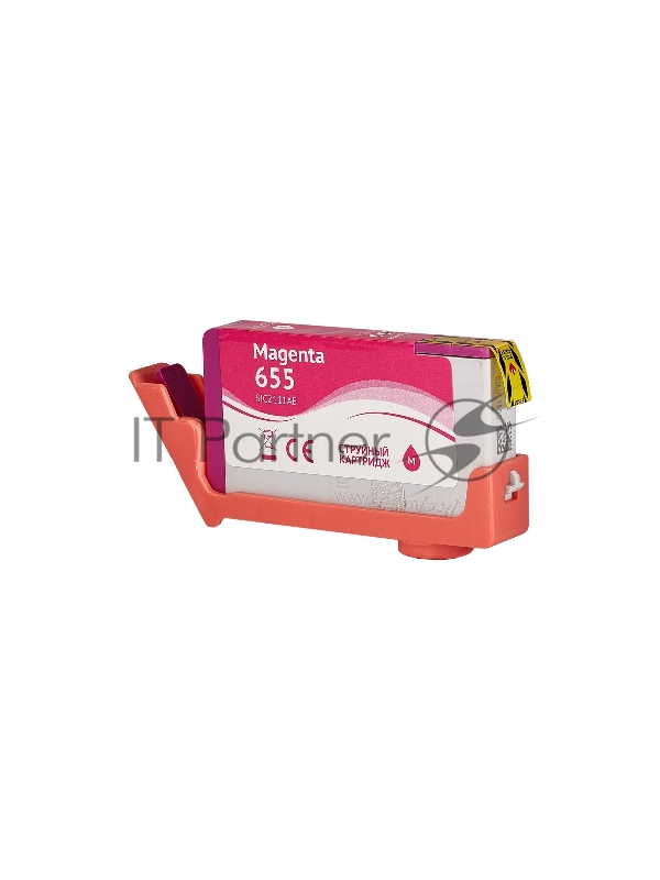 Струйный картридж Sakura CZ111AE (№655 Magenta) для HP, пурпурный, 11 мл., 600 к.