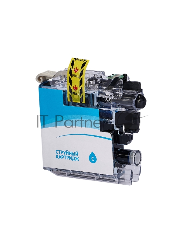 Струйный картридж Sakura LC565C для Brother, голубой, 14,4 мл., 1200 к.