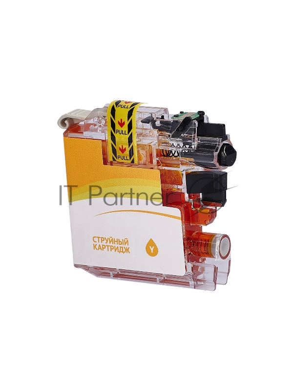 Струйный картридж Sakura LC565Y для Brother, желтый, 14,4 мл., 1200 к.