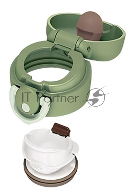 Термос для напитков Thermos JNR-601 KKI 0.6л. оливковый (561480)