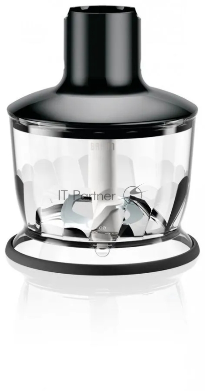 Блендер погружной Braun MQ7035XBI черный/серебристый