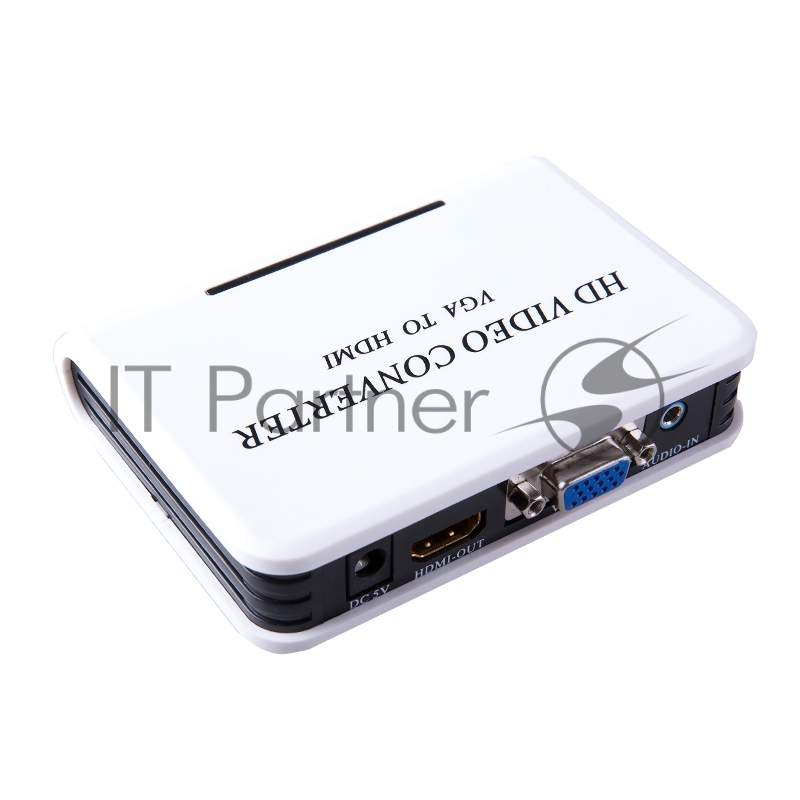 Конвертер переходник GCR VGA -> HDMI 1.3, 1080P 60Hz, 720P, GL-v137