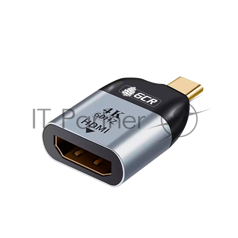 Переходник GCR USB Type C > HDMI 4K 60Hz , M/F, GCR-53389