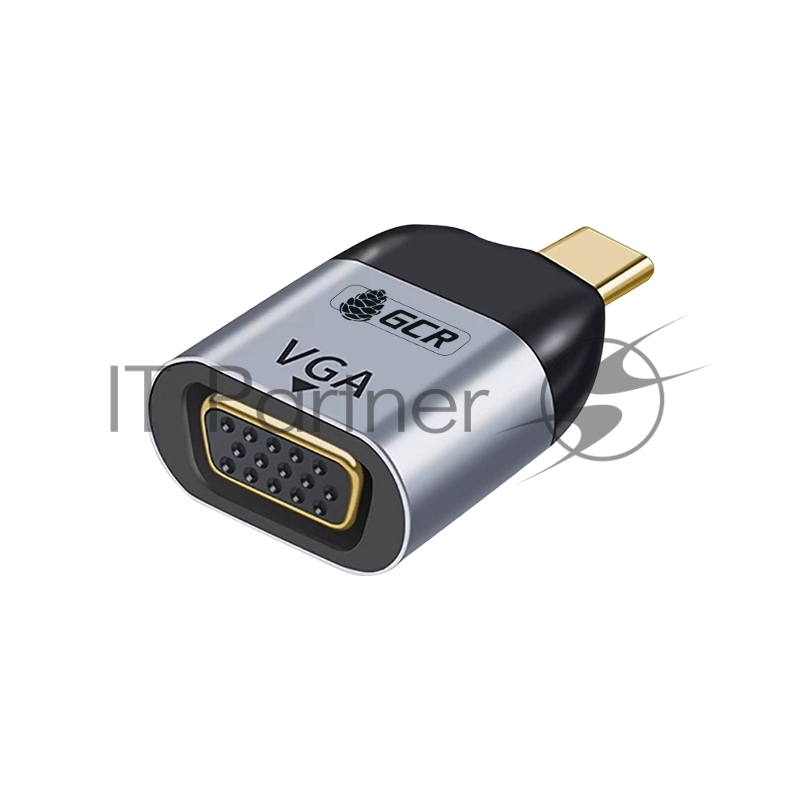 Переходник GCR USB Type C > VGA, M/F, GCR-53392