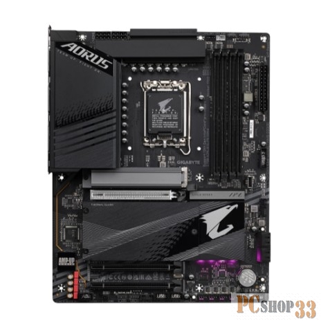 Материнская плата Gigabyte Z790 AORUS ELITE DDR4, Socket 1700, Intel®Z790, 4xDDR4-3200, HDMI, 3xPCI-Ex16, 6xSATA3(RAID 0/1/5/10), 5xM.2, 8Ch Audio, 1x2.5GbLan, (4+4)xUSB2.0, (5+2)xUSB3.2, (1+1)xUSB3.2 Type-C™, ATX, RTL, {}