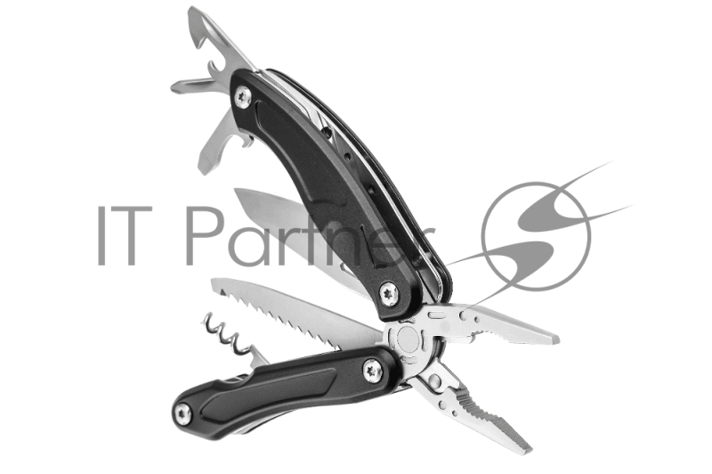 Мультитул TESLA MT5 универсальный, нержавеющая сталь, алюминиевая рукоятка