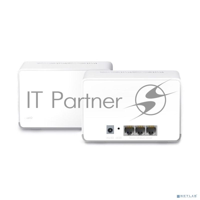 Домашняя Mesh Wi‑Fi система AX1800 Whole Home Mesh Wi-Fi 6 SystemSPEED: 574 Mbps at 2.4 GHz + 1201 Mbps at 5 GHzSPEC: Internal Antennas, 3× Gigabit Ports per Unit (WAN/LAN auto-sensing), 1024-QAM, OFDMAFEATURE: MERCUSYS APP, Router/AP Mode, One Unifi