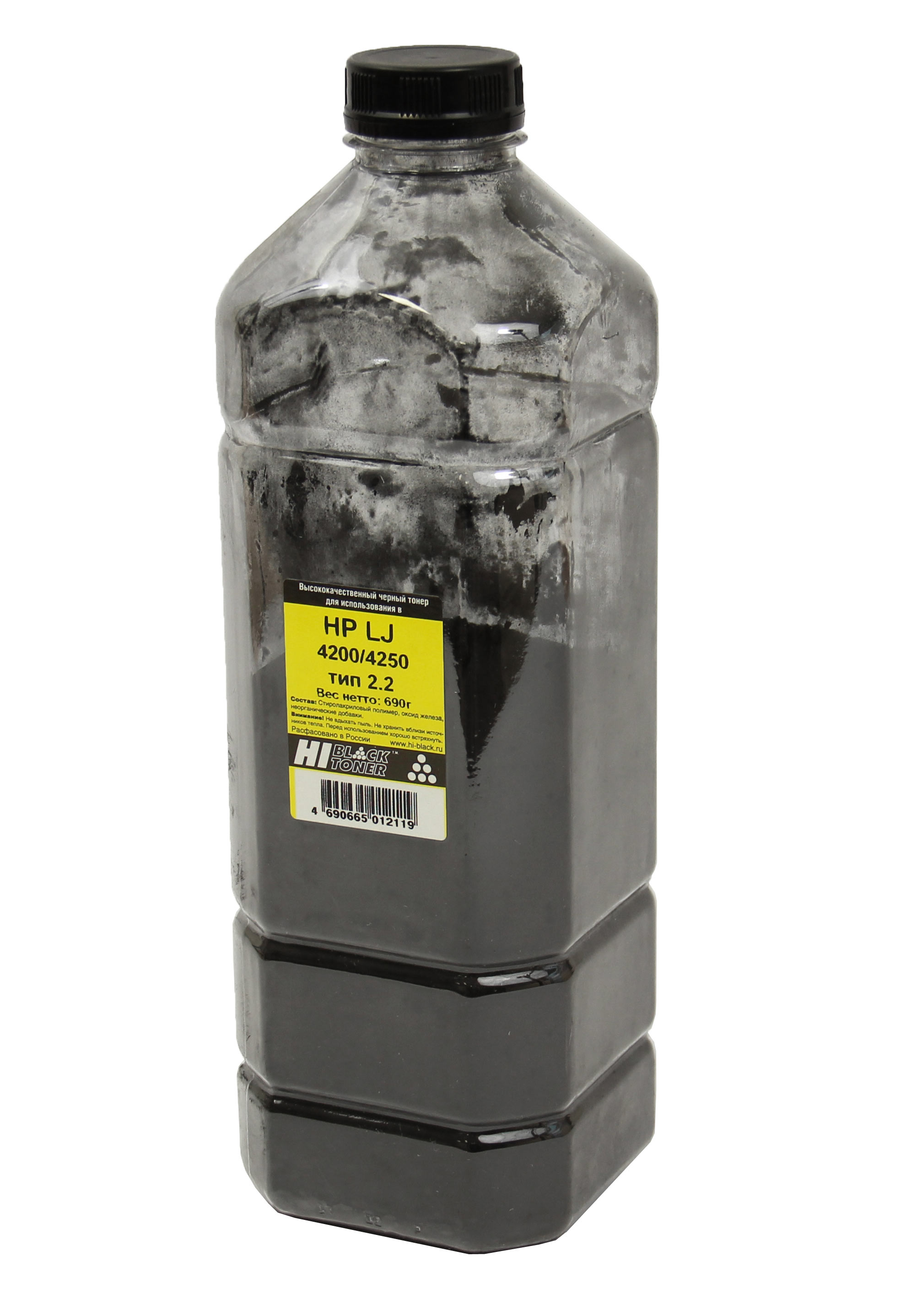 Расходные материалы Hi-Black Тонер для HP LJ 4200/4250 (Hi-Black) Тип 2.2, 690 г, канистра, (Q1338A)