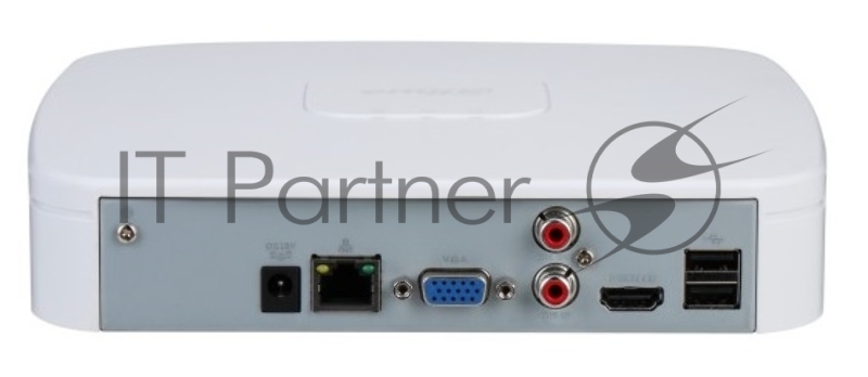 Видеорегистратор Dahua DHI-NVR2104-I2 4-канальный IP-видеорегистратор 4K и H.265+, ИИ