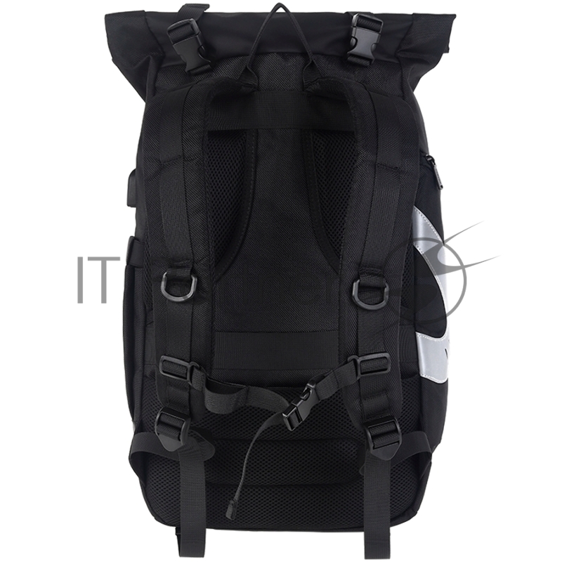 Рюкзак CANYON RT-7, Laptop backpack for 17.3 inch, Product spec/size(mm): 470MM(+200MM) x300MM x 130MM, Black, EXTERIOR materials:100% Polyester, Inner materials:100% Polyester, max weight (KGS): 12kgs