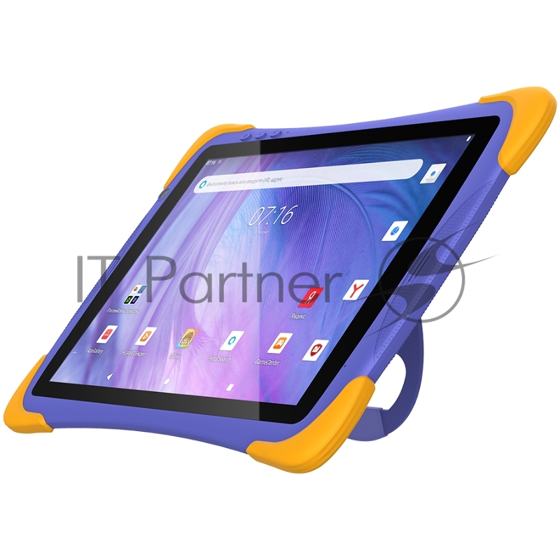 Планшет Topdevice Kids Tablet K10 Pro, 10.1 (1280x800) IPS display, Android 11 + HMS apps, up to 1.6GHz 8-core Spreadtrum SC9863a, 3/32GB, LTE, Single SIM card, call function, BT 4.2, WiFi, USB-C, microSD card slot, 0.3MP front cam + 2.0MP rear cam,