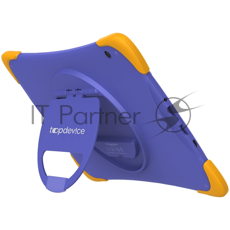 Планшет Topdevice Kids Tablet K10 Pro, 10.1 (1280x800) IPS display, Android 11 + HMS apps, up to 1.6GHz 8-core Spreadtrum SC9863a, 3/32GB, LTE, Single SIM card, call function, BT 4.2, WiFi, USB-C, microSD card slot, 0.3MP front cam + 2.0MP rear cam,