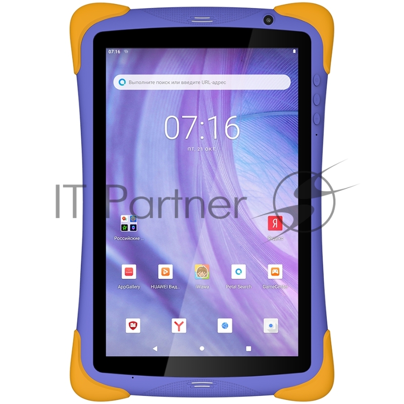 Планшет Topdevice Kids Tablet K10 Pro, 10.1 (1280x800) IPS display, Android 11 + HMS apps, up to 1.6GHz 8-core Spreadtrum SC9863a, 3/32GB, LTE, Single SIM card, call function, BT 4.2, WiFi, USB-C, microSD card slot, 0.3MP front cam + 2.0MP rear cam,