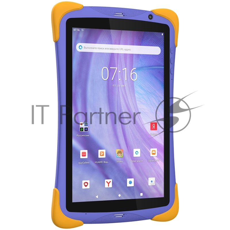 Планшет Topdevice Kids Tablet K10 Pro, 10.1 (1280x800) IPS display, Android 11 + HMS apps, up to 1.6GHz 8-core Spreadtrum SC9863a, 3/32GB, LTE, Single SIM card, call function, BT 4.2, WiFi, USB-C, microSD card slot, 0.3MP front cam + 2.0MP rear cam,