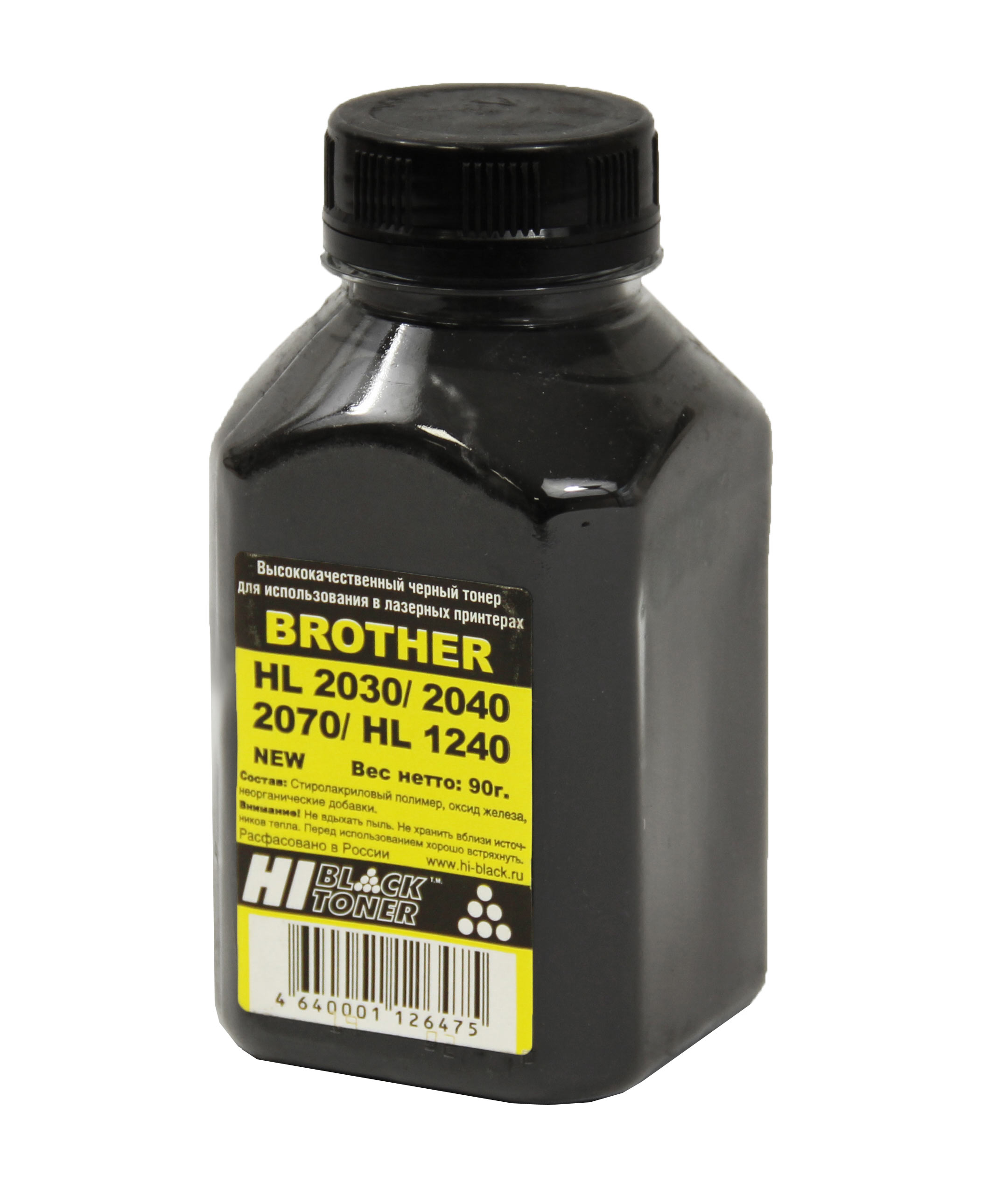 Расходные материалы Hi-Black Тонер для Brother HL 2030/40/70/HL 1240 90 г , банка