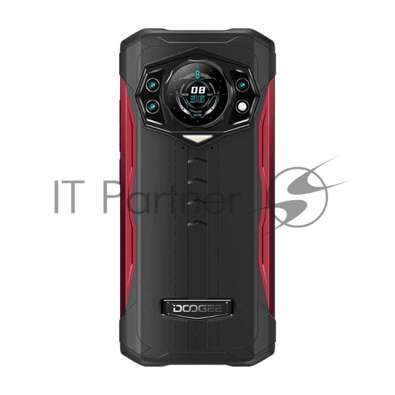 Смартфон Doogee S98 Wine red, 6.3 19:9 1080x2340, 2 x Cortex - A76 2.1 ГГц+6 x Cortex -A55 2.0 ГГЦ, 8 Core, 8GB RAM, 256GB, up to 512GB flash, 64 МП+ 20МП + 8МП/16Mpix, 2 Sim, 2G, 3G, LTE, BL v5.1, Wi-Fi, NFC, GPS, Type-C, 6000mAh, Android 12, 320 г,