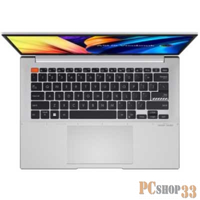Ноутбук ASUS Vivobook S 14 OLED K3402ZA-KM120 Intel Core i7-12600H/16Gb/512Gb SSD/14 2.8K OLED (2880 x 1800)/Intel Iris X Graphics/No OS/1.8Kg/Neutral Grey/1.5K/RU_EN_KEYBOARD