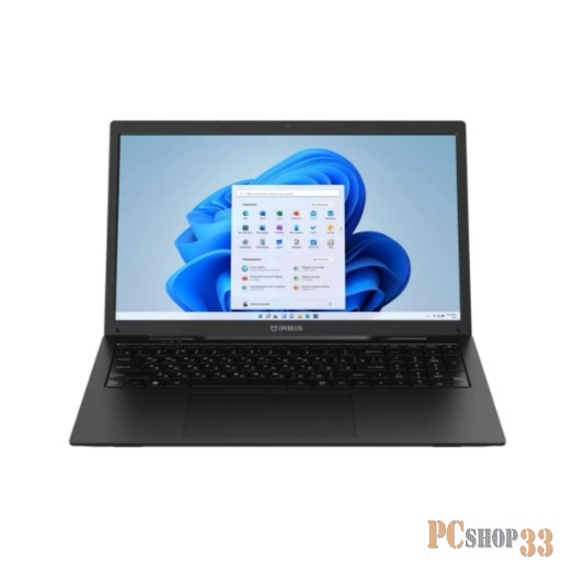 Ноутбук IRBIS 17NBP4500 17.3 Core i5-1155G7, 17.3LCD 1920*1080 IPS, 8GB sodimm PCDDR4 3200mhz+256GB NVEM SSD, AX wifi6, Front camera: 2MP, 5000mha battery, 19V charger, plastic case, W11P