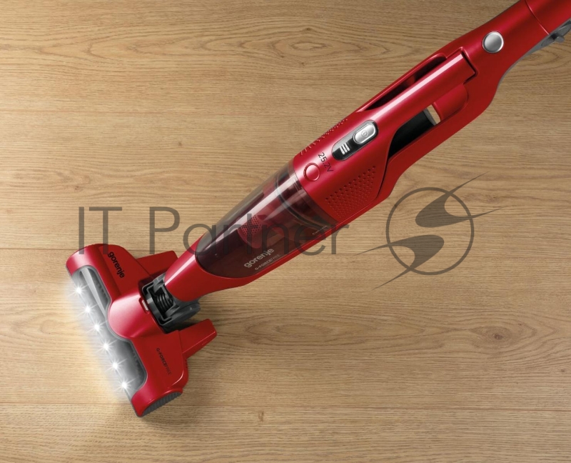 Пылесос ручной Gorenje SVC252GFR красный