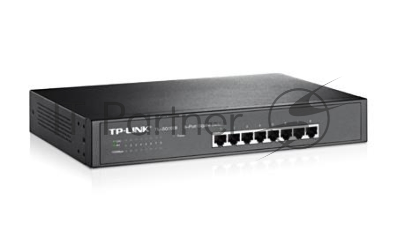 Сетевое оборудование TP-LINK SMB TL-SG1008 Коммутатор 8-port Gigabit Switch, 1U rack-mountable steel case