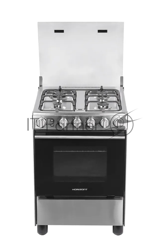 Газовая плита Horizont GS-4S нержавейка