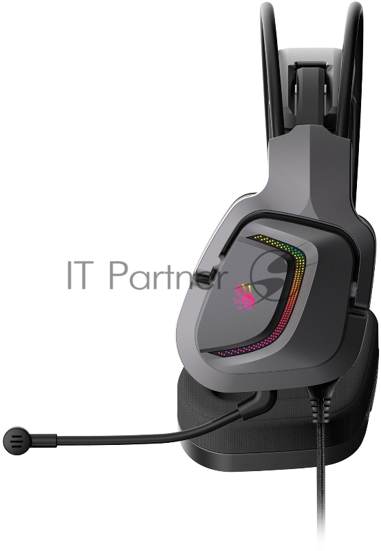 Наушники с микрофоном A4Tech Bloody G575 Pro серый мониторные USB оголовье (G575 PRO)