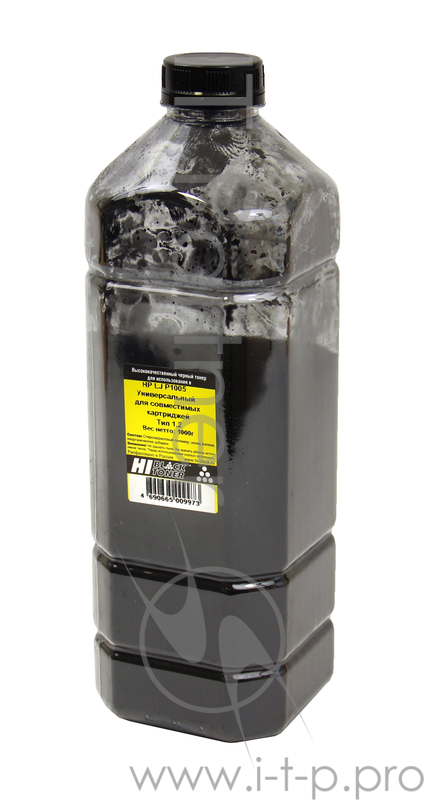 Расходные материалы Hi-Black Тонер HP LJ P1005 Универсальный для совм. картриджей (Hi-Black) Тип 1.2, 1 кг, канистра