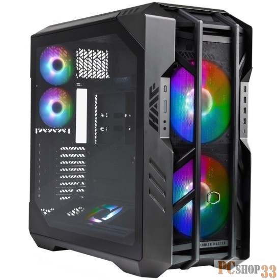 Корпус Cooler Master HAF700 черный без БП E-ATX 5x120mm 4x200mm 2xUSB3.0 1xUSB3.1 audio bott PSU