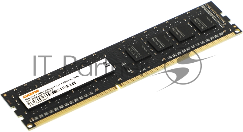 Память DDR3L 4Gb 1600MHz Digma DGMAD31600004S RTL PC3-12800 CL11 DIMM 240-pin 1.35В Низкопрофильная single rank