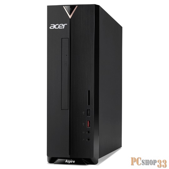 Компьютер Acer Aspire XC-1660 SFF i3 10105 (3.7) 16Gb SSD256Gb UHDG 630 CR Windows 11 GbitEth 180W черный