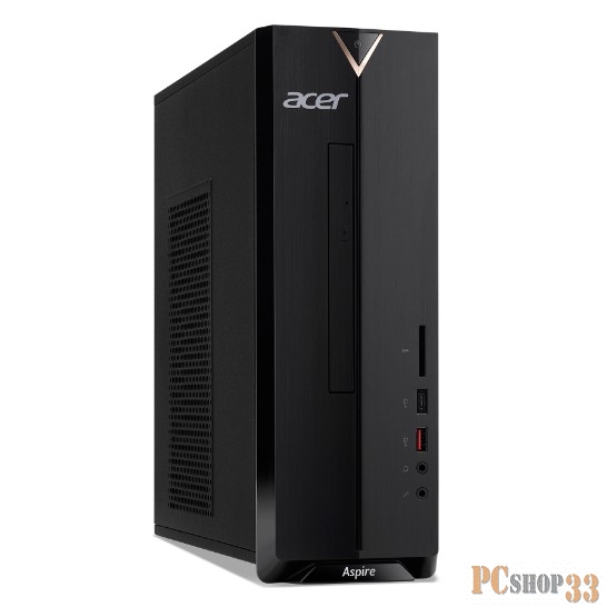 Компьютер Acer Aspire XC-1660 SFF i3 10105 (3.7) 16Gb SSD256Gb UHDG 630 CR Windows 11 GbitEth 180W черный