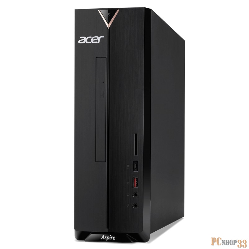 Компьютер Acer Aspire XC-1660 SFF i5 11400 (2.6) 16Gb 1Tb SSD256Gb UHDG 730 CR Windows 11 GbitEth WiFi BT 180W черный