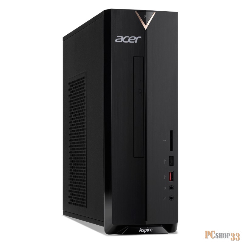 Компьютер Acer Aspire XC-1660 SFF i5 11400 (2.6) 16Gb 1Tb SSD256Gb UHDG 730 CR Windows 11 GbitEth WiFi BT 180W черный