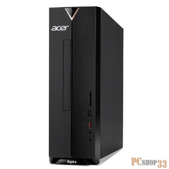Компьютер Acer Aspire XC-1660 SFF i5 11400 (2.6) 16Gb SSD256Gb UHDG 730 CR noOS GbitEth 180W черный