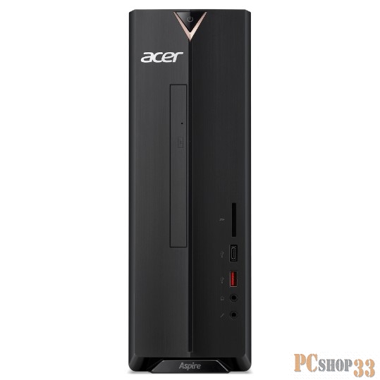 Компьютер Acer Aspire XC-1660 SFF i5 11400 (2.6) 16Gb SSD256Gb UHDG 730 CR noOS GbitEth 180W черный