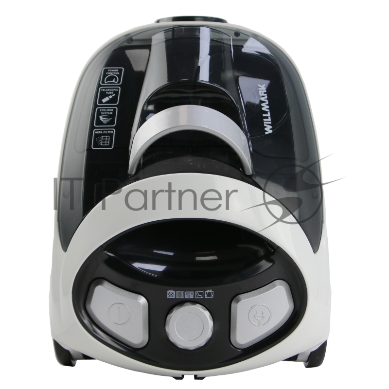 Пылесос WILLMARK VC-2255CYM (Циклон,телескоп.трубка,1.5л, 1800Вт,щетка Multi power,регул.мощности)