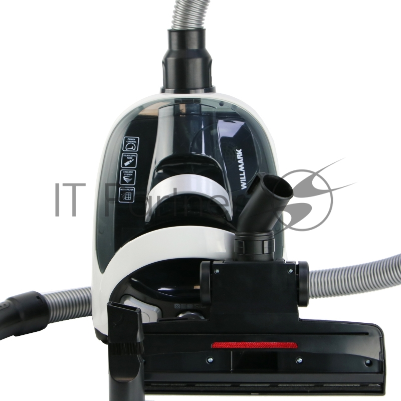 Пылесос WILLMARK VC-2255CYM (Циклон,телескоп.трубка,1.5л, 1800Вт,щетка Multi power,регул.мощности)