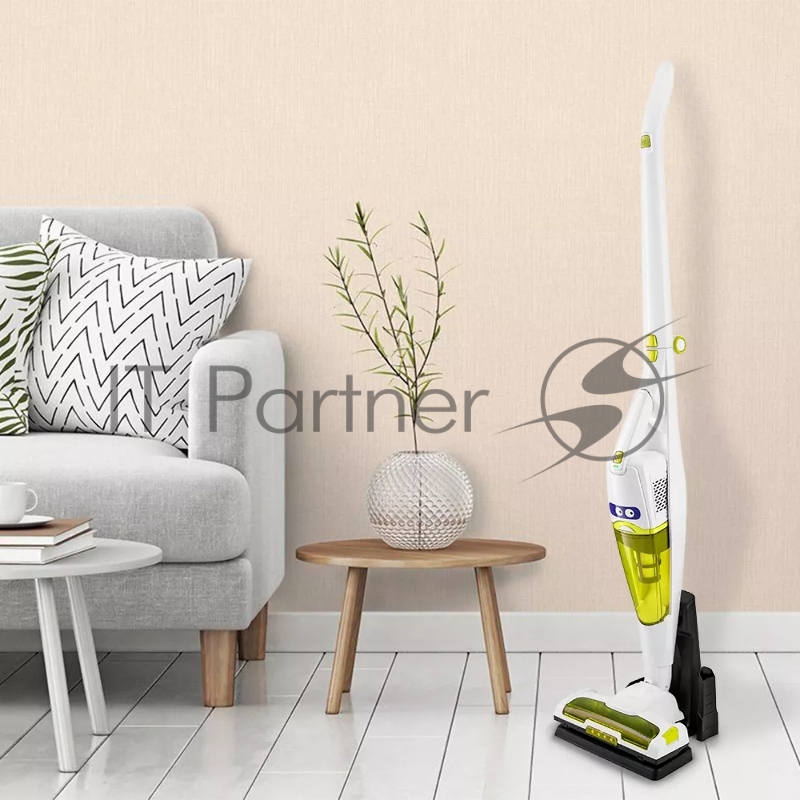 Пылесос ручной Kitfort КТ-5121-2 130Вт белый/салатовый