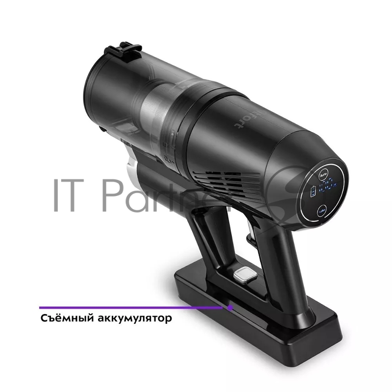 Пылесос ручной Kitfort КТ-5127 120Вт черный