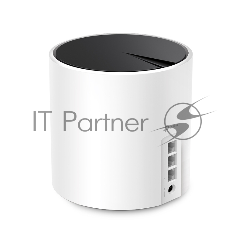 Домашняя Mesh Wi‑Fi система AX3000 Whole Home Mesh Wi-Fi 6 UnitSPEED: 574 Mbps at 2.4 GHz + 2402 Mbps at 5 GHzSPEC: 2× Internal Antennas, 3× Gigabit Ports (WAN/LAN auto-sensing), 2 Streams and HE160 for 5GHzFEATURE: Deco App, Router/AP Mode, IPv6, I