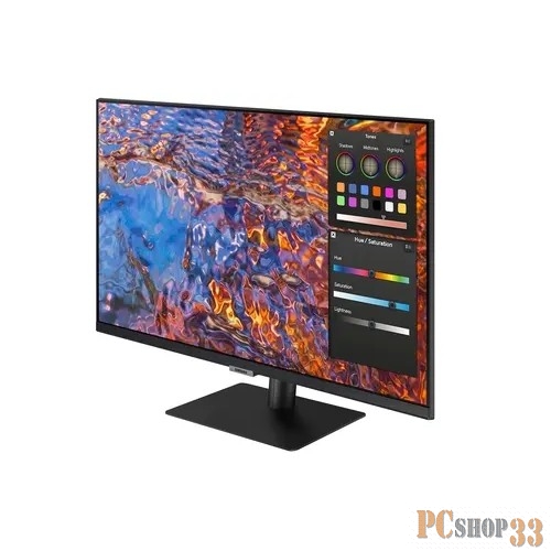 ЖК монитор Samsung S27B800PXI/ Samsung S27B800PXI 27 Wide LCD 4K IPS monitor, 3840x2160, 5(GtG)ms, 400 cd/m2, MEGA DCR(static 1000:1), 178°/178°, Display Port, HDMI, USB3.0 x3 USB-C (90 Вт), HAS, VESA 100x100 mm, внутренний БП, Windows 10, EnergyStar