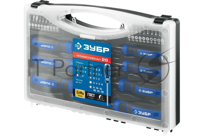 Набор отверток 28 шт ЗУБР Профессионал-28