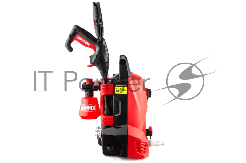 Мойка Hammer MVD1200C высокого давления 1200Вт 340л/ч макс 105Бар шланг 5м