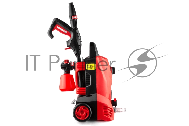 Мойка Hammer MVD1500C высокого давления 1500Вт 360л/ч макс135Бар шланг 8м