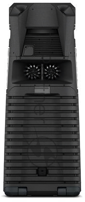 Sony MHC-V83D Музыкальный центр DVD & HDMI, Обновленный Мощный ВЧ Динамик x4 (High Efficiency Tweeter x4), Обновленный Мощный СЧ Динамик x2 (High Efficiency Midrange x2), Всенаправленное Звучание для вечеринки - Omnidirectional Party Sound, JET BAS