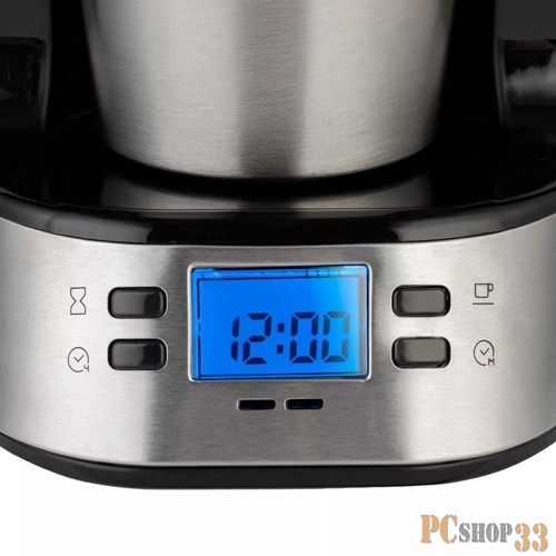 Кофеварка капельная Kitfort КТ-795 750Вт черный/нержавеющая сталь