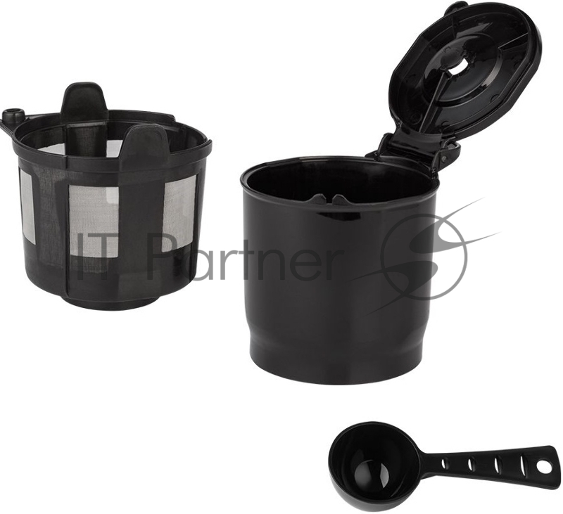 Кофеварка капельная Kitfort КТ-796 800Вт черный/нержавеющая сталь